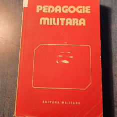 Pedagogie militara Emil Burbulea