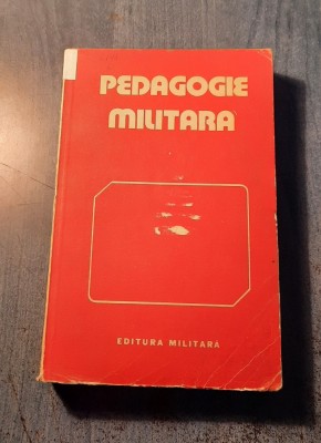 Pedagogie militara Emil Burbulea foto