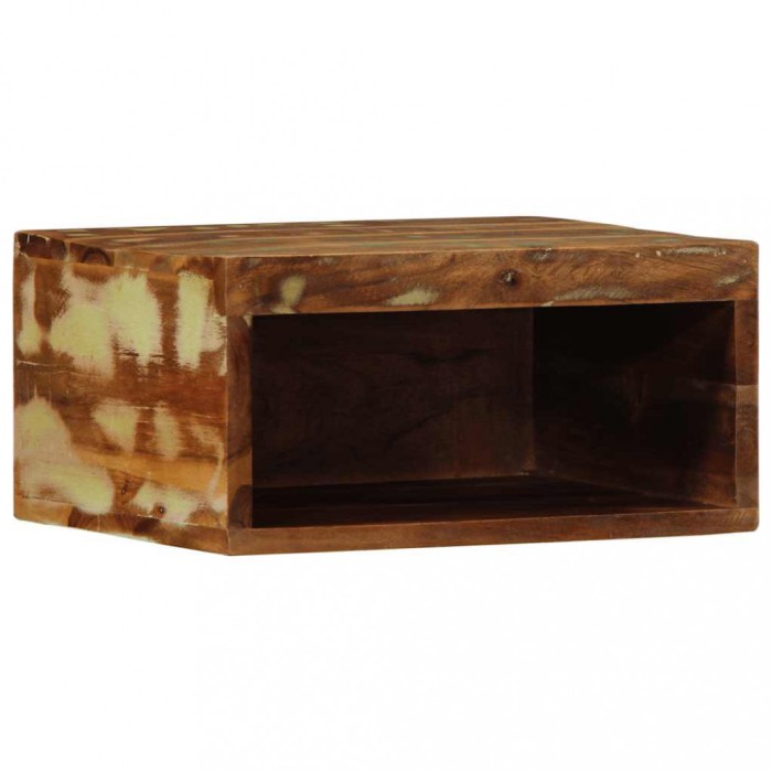 vidaXL Dulap TV montat pe perete 40x30x19 cm, lemn masiv reciclat