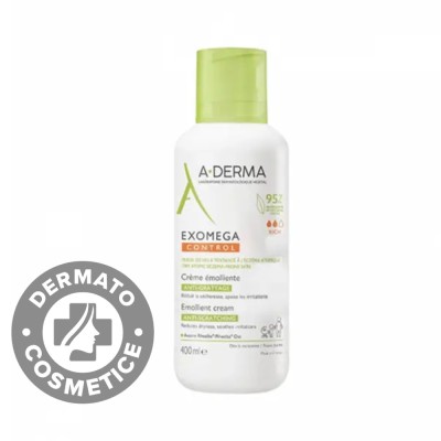 Crema emolienta Exomega Control, 400ml, A-Derma foto