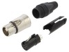 Conector XLR mufă mamă 6 PIN drept, Neutrik