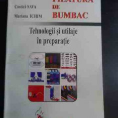 Filatura De Bumbac - Tehnologii Si Utilaje In Preparatie - Costica Sava, Mariana Ichim ,542796
