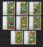 SOMALIA, FOTBAL FRANȚA 98 - SERIE COMPLETĂ MNH, Nestampilat