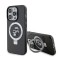 Husa pentru iPhone 15 Pro - Karl Lagerfeld Hardcase Ring Stand Magsafe (KLHMP15LHMRSKCK) - Karl&amp;Choupette