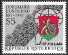 B2541 - Austria 1987 - Aniversari,neuzat,perfecta stare, Nestampilat