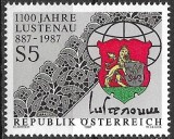 B2541 - Austria 1987 - Aniversari,neuzat,perfecta stare