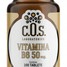 Vitamina B6 50mg, 100 tablete, COS Laboratories