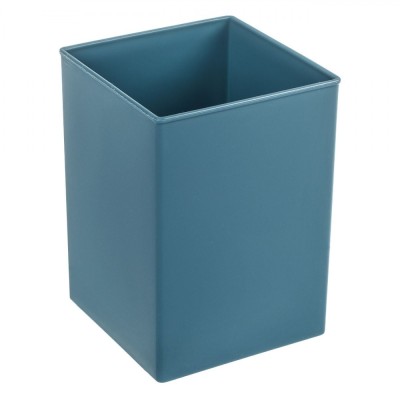Suport Pixuri, Plastic, Culoare Petrol, Dimensiuni 7.5x7.5x9.5 cm foto
