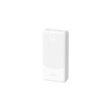 Baterie externă Dudao K10Pro 2.4A 20000mAh 2 x USB-A - albă