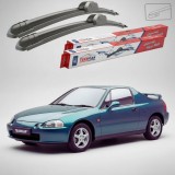 Cumpara ieftin Ștergătoare Honda CRX Gen III Del Sol EG/EH 1992-1998 | Set Față Flat &ndash; TeamCar&reg;