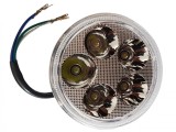 Bec LED Moto Far, 5 LEDuri, Faza Scurta/Lunga, Proiector Moto