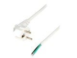 Cablu 3x1,5mm2 CEE 7/7 ştecăr &icirc;n unghi, 3m, 16A, PVC