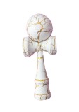 Kendama profesionala alb/auriu, 7KD