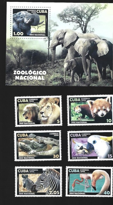 cuba animale mnh