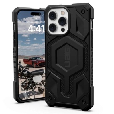 Husa pentru iPhone 14 Pro Max - UAG Monarch Pro MagSafe - Kevlar Black foto