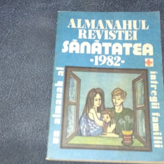 ALMANAHUL REVISTEI SANATATEA 1982