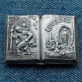 Cumpara ieftin 2k - Sf. Maria de Lourdes Franta / magnet de frigider de metal aprox. 4 x 2,5 cm