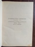 C. Hamangiu - Pandectele Romane: Jurisprudenta, Doctrina si Legislatie 1927