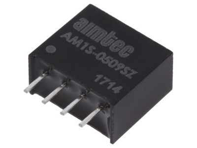 Convertor DC/DC 1W SIP4 9V DC foto