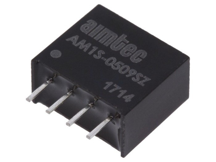 Convertor DC/DC 1W SIP4 9V DC