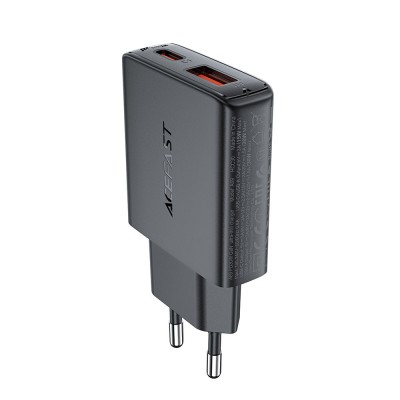 Acumulator priza tip C, USB PD30W, Acefast A69, GaN, negru foto