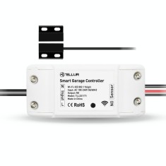 Kit control usa garaj Tellur WiFi Smart Access Alb foto