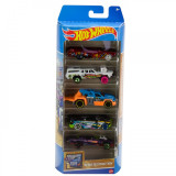 Set 5 Masini, Hot Wheels, Demo Destruction, Mattel