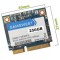 SSD 256GB mSATA Mini (Half Size) SATAIII 30mm*27mm