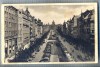 AX 293 CP VECHE -PRAGA-PIATA VENCESLAS -MASINI DE EPOCA, CETATENI, TRASURI 1934, Circulata, Printata