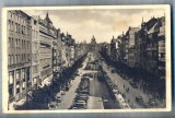 AX 293 CP VECHE -PRAGA-PIATA VENCESLAS -MASINI DE EPOCA, CETATENI, TRASURI 1934