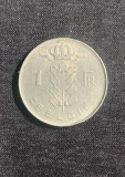 Moneda 1 franc 1975 Belgia