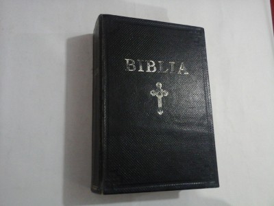 BIBLIA SAU SFANTA SCRIPTURA - Justinian - cu aprobarea Sfantului Sinod - 1968 foto