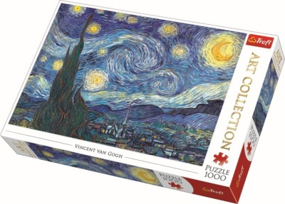 PUZZLE TREFL 1000 NOAPTEA INSTELATA foto