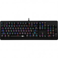 Tastatura gaming mecanica Redragon Sani neagra iluminare RGB foto