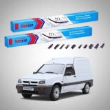 Cumpara ieftin Ștergătoare Renault Express Van 1994-1997 | Set Față Flat Premium &ndash; TeamCar&reg;