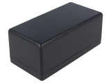 Carcasă universală ABS neagră 66x131x55mm