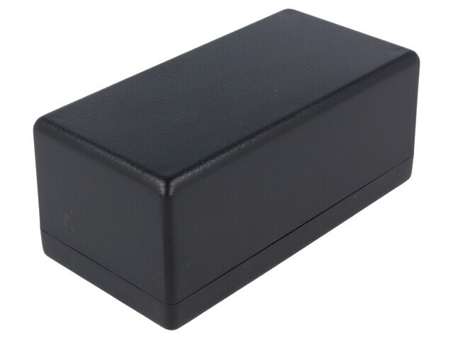 Carcasă universală ABS neagră 66x131x55mm