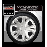 Capace roti auto Dynamic 4buc - Argintiu - 14''