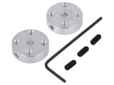Fixare roată POLOLU - Kit adaptor, cheie imbus și şuruburi de montare