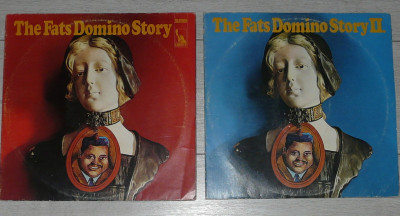 vinil 4 LP cu Fats Domino&amp;lrm;&amp;ndash; The Fats Domino Story,disc vinyl,pickup foto