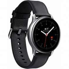 Smartwatch Samsung Galaxy Watch Active 2 2019 40mm Silver Leather Black foto