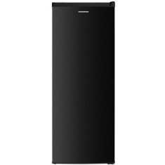 Congelator Heinner HFF-HM168BKE++, 168 l, Control mecanic, 5 sertare, H 142.6 cm, Clasa E, Negru