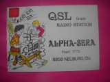 HOPCT 15054 ALPHA SERA -GERMANIA--CARTE POSTALA RADIO AMATOR / RADIOAMATORI CARICATURA -CIRCULATA
