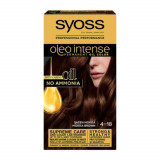 Vopsea de Par Permanenta, Fara Amoniac, SYOSS Oleo Intense, 4-18 Nuanta Saten Mokka, 115 ml, Vopsea Permanenta, Vopsea Fara Amoniac, Vopsea SYOSS, Vop