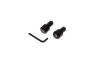 Set 2 capeti ghidon, guma d.17mm, culoare negru Cod Produs: MX_NEW AB33372