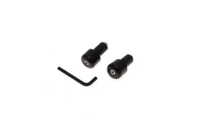 Set 2 capeti ghidon, guma d.17mm, culoare negru Cod Produs: MX_NEW AB33372 foto