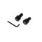 Set 2 capeti ghidon, guma d.17mm, culoare negru Cod Produs: MX_NEW AB33372