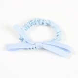 Elastic bleu de par cu funda