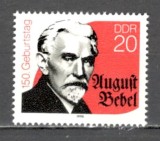 D.D.R.1990 150 ani nastere A.Bebel-om politic SD.524