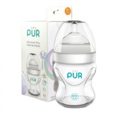 Biberon Advanced cu gura larga, 150ml, PUR